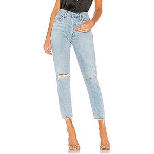 NWT - Agolde Jamie High Waisted Jeans